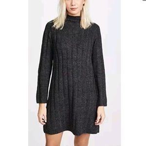 NWT Madewell donegal ribbed mock neck sweater dress